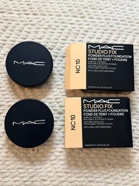 🤍New MAC Studio Fix Powder Plus Foundation Duo🤍